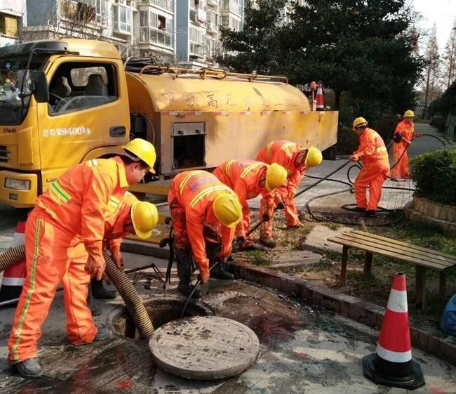 带岭市政管道清淤