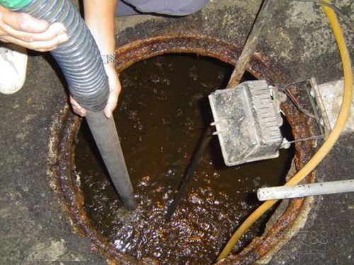 带岭隔油池清理